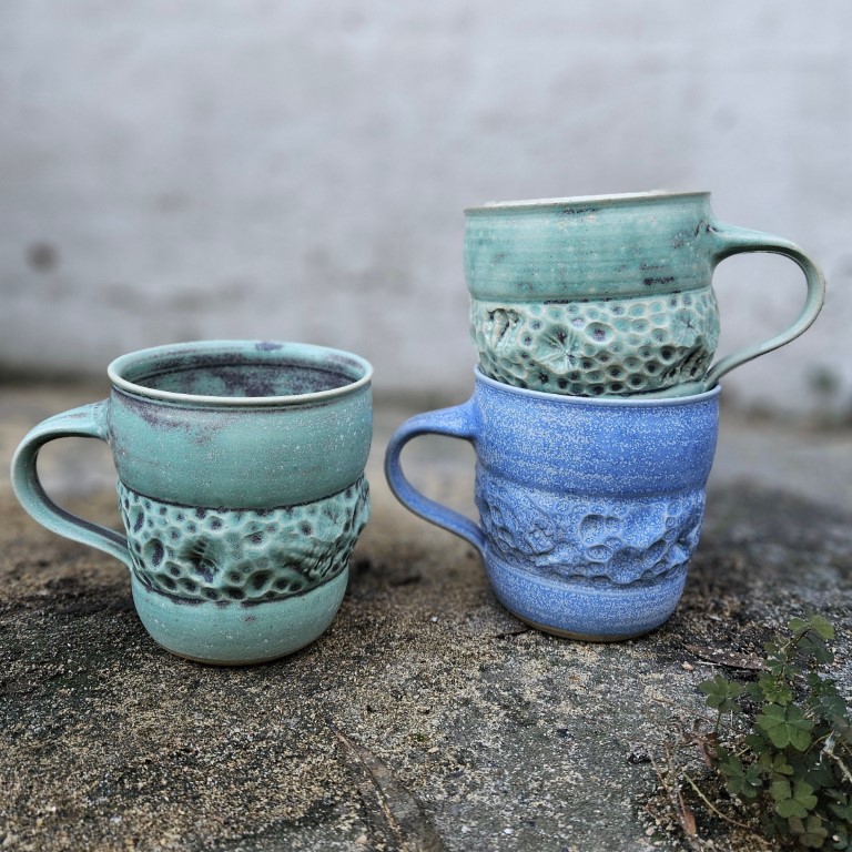 Fossilkopper med hank