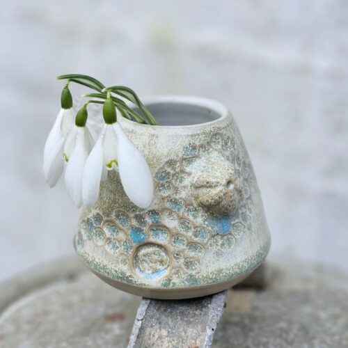 Mini fossilvase sand