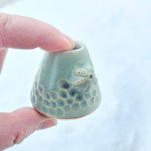 miniature fossilvase